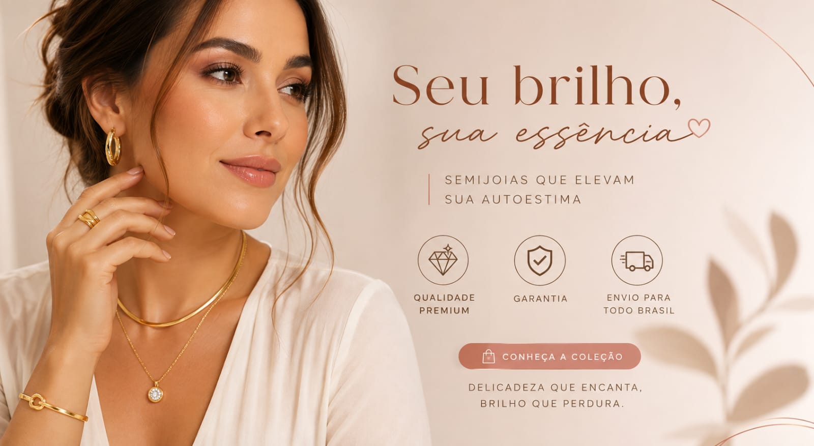 Seu brilho, sua essência — semijoias que elevam sua autoestima